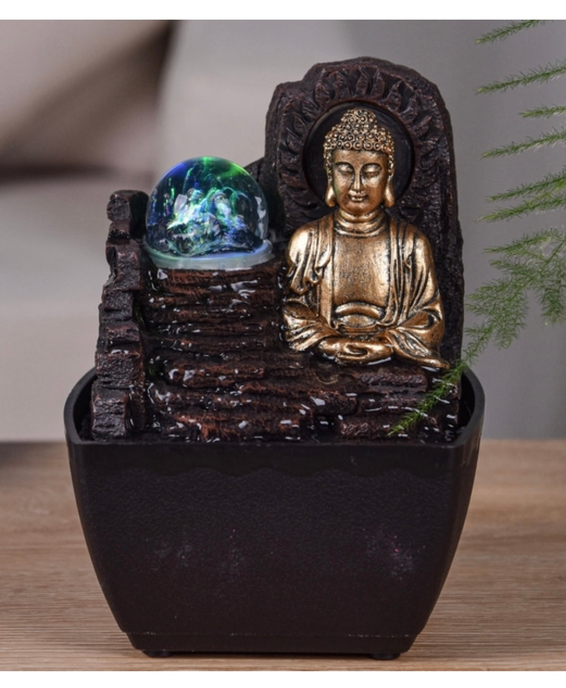 Fontaine Bouddha Theravada