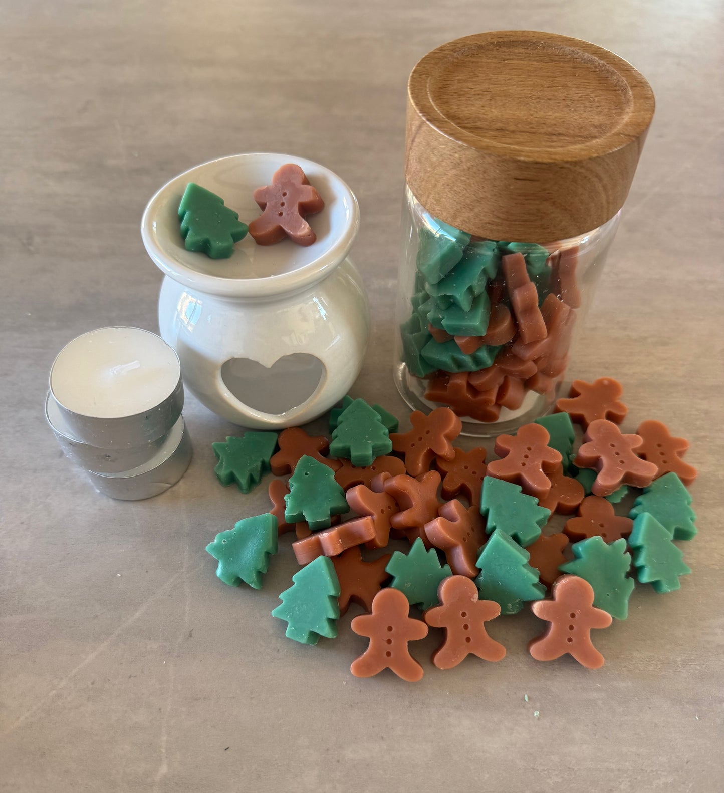 Mini brûle-parfum et ces fondants