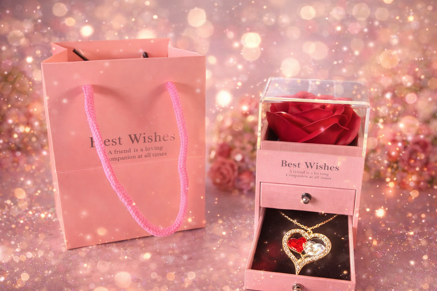 Coffret collier et pendentif