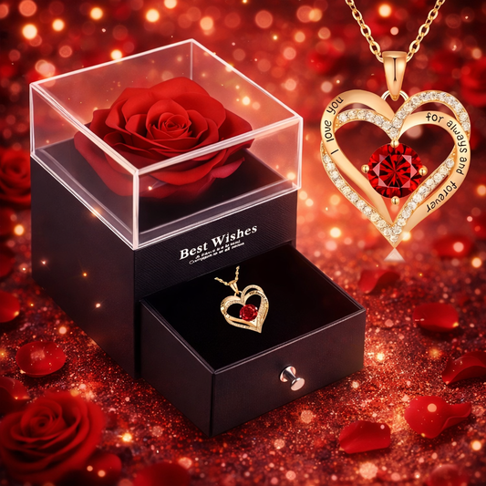 Coffret bijoux collier