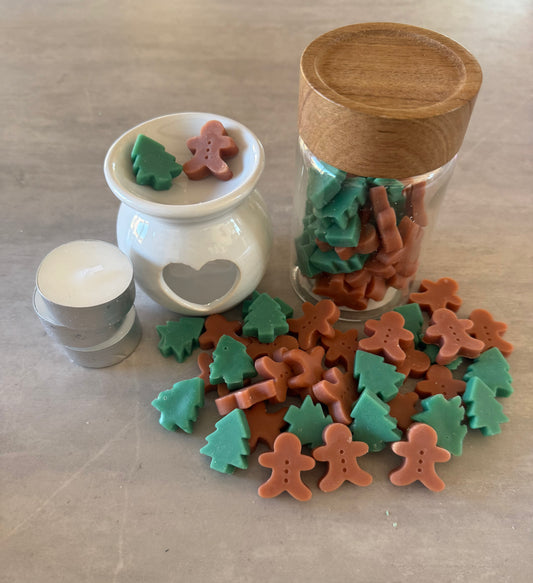 Mini brûle-parfum et ces fondants