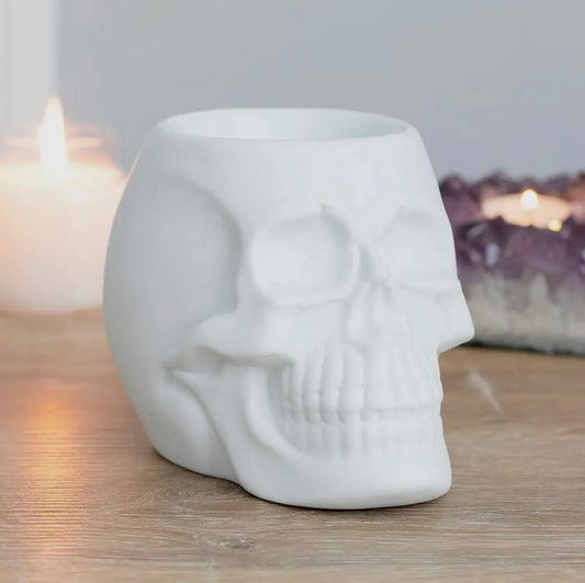 La tête de mort blanche